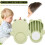 4St Deurstop Antiklem 37Mm ABS PVC Lichtgroen 5