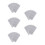 50Sheets Self Adhesive Silver Scratch Off Stickers for Party Games 5