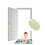 4St Deurstop Antiklem 37Mm ABS PVC Lichtgroen 11
