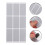 50Sheets Self Adhesive Silver Scratch Off Stickers for Party Games 10
