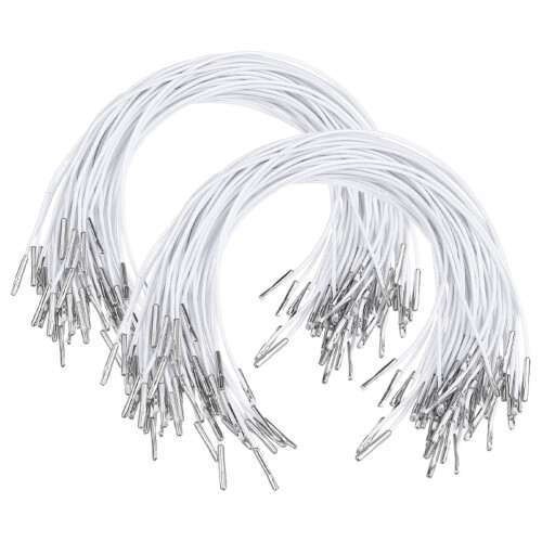 800St Elastische Met Metaal, Wit, Voor Maskers En Handwerk 1