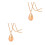 2St Rozen Essential Oil Ketting Met Urn En Diffuser Hanger 8
