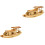2St Lichtbruine Houten Boot Desktop Ornament Creatief 4