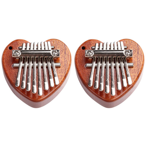 2Sets Compacte Duimpiano Voor Kindvriendelijk Muziekspel 2