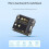 Waveshare for Raspberry Pi 5 Dual Channel PCIe to M.2 Expansion Board NVMe SSD HAT+ Standard High Speed Read/Write Boot Board 6