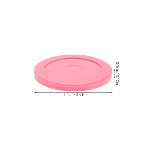 6St Plastic Hockey Pucks Roze Voor , En Rollersport 1
