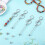 20 Pcs Beadable Keychains Bars, Metal Beaded Keychain Bar, Blank DIY Keychains for Beads Beaded Keychain Making Kit 5