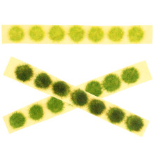 15St Micro Plant Clusters Assorti Plastic Voor Modelbaan Landschap
