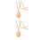 2St Rozen Essential Oil Ketting Met Urn En Diffuser Hanger 7