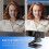 USB Webcam with Microphone, 1080P USB Camera Web Camera Video Cam Calling Conferencing Streaming for PC/Laptop/Computer 3