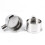 For  51MM Alloy Bottomless Handle  Double Ear Accessory Coffee Machine Accessories with Filter Basket 4