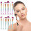 (6pcs Light Blue)Mermaid Makeup Brush Set Foundation Eyeshadow Brushes Cosmetic Durable Tool 2
