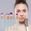 (6pcs Light Blue)Mermaid Makeup Brush Set Foundation Eyeshadow Brushes Cosmetic Durable Tool 8