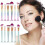 (6pcs Light Blue)Mermaid Makeup Brush Set Foundation Eyeshadow Brushes Cosmetic Durable Tool 3