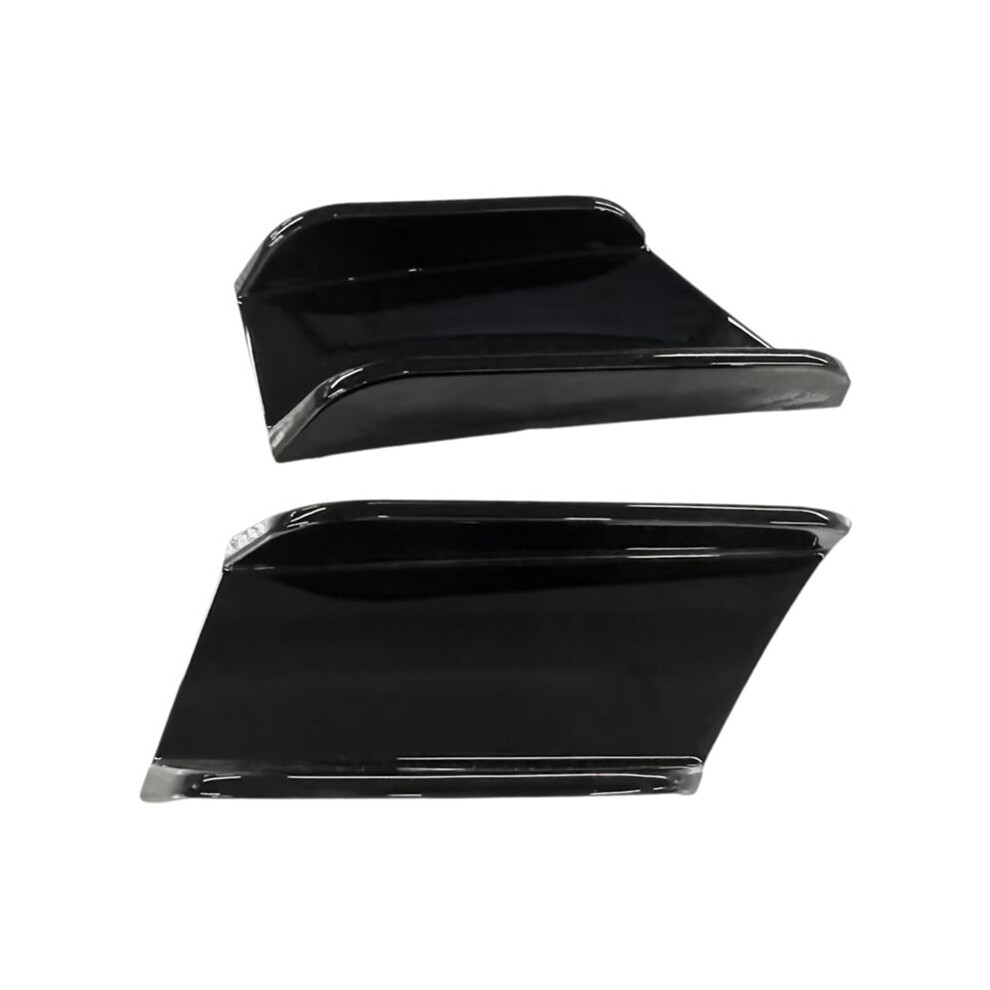 Car Front Bumper Side Splitter Spoiler Canards Trim For 4 Series G22 G23 M Sport 2020+ Glossy Black 6031949328119