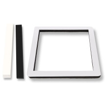 25071 RV & Roof Air Conditioner Gasket Kit, Self-Adhesive Picture Frame Gasket & Self-Adhesive Leveling Pads
