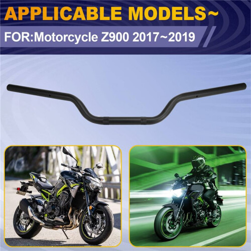 Schwarzer Motorradlenker für  Z900 2020-2024 2