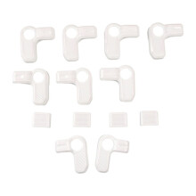 Car Hardtop Roofs Removal  Handles Decoration Cover Trim for  Bronco 2021-2024 Interior Accessories White