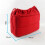 Camera Bag Camera Insert Bag with Drawstring Adjustable Divider Camera Lens Soft Bag for ,, Red 6