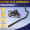 Schwarzer Motorradlenker für  Z900 2020-2024 2