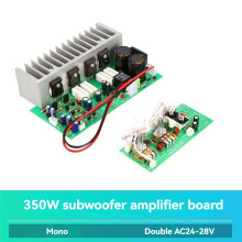 350W Subwoofer Amplifier Board Mono High Power Subwoofer Amplifier Board DIY Subwoofer Speaker for 10-12 inch speaker