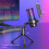 Noise Reduction Condenser Microphone with Tripod Bracket Gaming Streaming Microphone Shock Mount for PC Computer Laptops 6