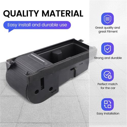 Car Center Console Water Cup Holder Storage Box Drinks Holders for  Sonata 9 2015- 2