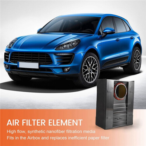 Car Engine Air Filter Elements Panel 95B129620A for  Macan Petrol SUV 3.0T Maintenance Accessories 2