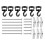 Ceiling Hook Lighting Hook Orchid Hook for Hanging Plants Swivel Hook for Ceiling Installation Cavity Wall Fixing 2