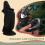 Upright Silicone Grip Controller Case for Meta Quest 3S - Comfortable Convenient Replacement Battery Black 6