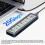 M.2 NVMe  SSD Enclosure with Display Screen SSD Case USB 3.2 Gen 2 20Gbps NVMe PCI-E  NGFF SSD Disk Box A 6