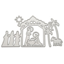 Cutting Dies Stencil Template Scrapbooking Embossing Machine Embossing Stencil Stencils, For Sizzix Shot / Cuttlebug / And Other Punching Machine