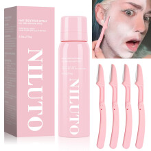 NILUTO Spray Identifiant de Cheveux pour Rasage du Visage, Hydratant et Soin de la Peau