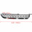 Voor  X5 E53 2003-2006 Facelift Front Grille Bovenste Bumper Mesh Grill 4