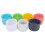 18Pcs Plastic Regular Mouth Jar Lids for , Kerr and More with Rings - Colored Plastic Storage Cap 1