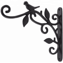 Hanging Plant Hook Cast Iron Flower Basket Hooks Bracket Hanger for Bird Feeder Lantern Planters Pots Wind Chimes