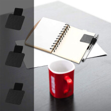 12Er Pack Pen Loop Holder, Selbstklebender Pen Holder Pencil Elastic Loop für Notebooks, Journale, Kalender (Schwarz)