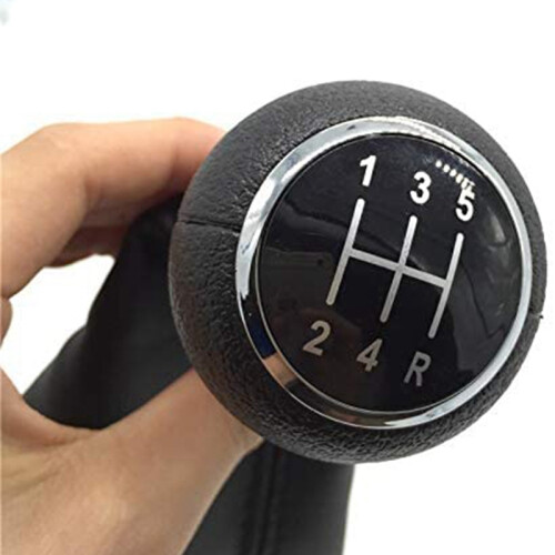5 Speed Gear Shift Knob Gearstick Gaiter Boot Kit Leather Shift Handball for Gol Pointer Saveiro Parati 2004-2010 2