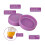 18Pcs Plastic Regular Mouth Jar Lids for , Kerr and More with Rings - Colored Plastic Storage Cap 7