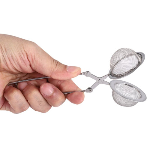 6Pcs Tea Infuser Loose Leaf Tea Snap  Tea Strainer Spoon Stainless Steel Tea Filter Steeper with Handle 1