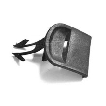 1Pair Left + Right Rear Bumper Tow Hook Cover Cap 95550544910/95550545010 For- Cayenne 2007 2008 2009 2010