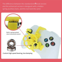 Rennspiele -Lenkung 3D-Druckrad Zusatzcontroller Spiel Joystick Simulator Gamepad für One/X/S,A