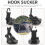 8Pcs Suction Cup Anchor Securing Hook Tie Down,Camping Tarp As Car Side Awning, Pool Tarps Tents Securing Hook Universal 9
