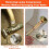 Compression Sleeve Puller Tool Ferrule Puller for 1/2 Inch Compression Fittings, Stop Compression Ring Removal Tool Pipe 7