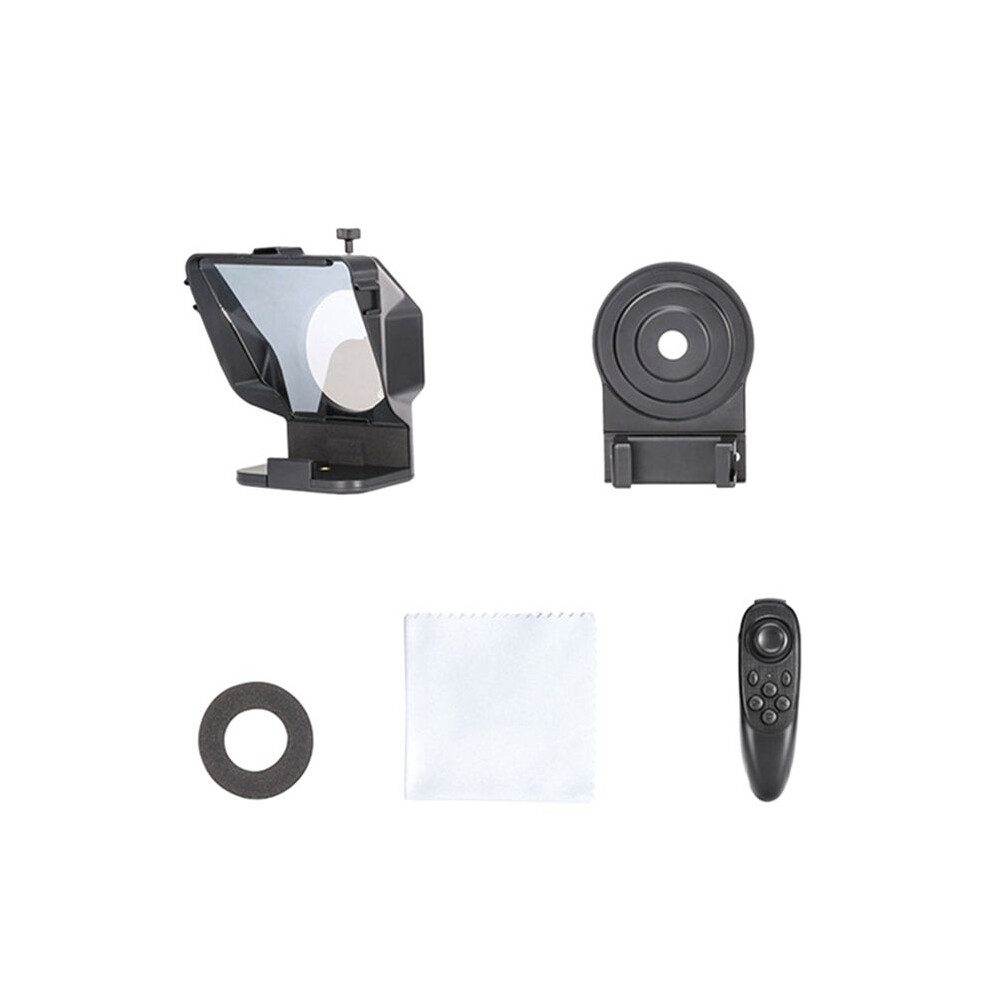 Portable Teleprompter For Smartphones With Remote Control, Phone Holder For Video Recording & Live Streaming 4712234420559