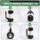 LED Lantern Camping Flashlight Rechargeable Waterproof Searchlight Outdoor Emergency Multi-Function Searchlight,A 3