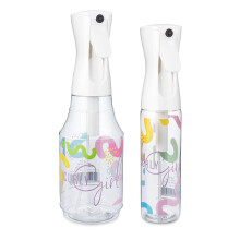 Curly Girl Sprayfles - Ultra Fijne Waternevel voor Krullend Haarstyling, Verzorging en Hydratatie (10 Fl. Oz. & 24 Fl. Oz. Set)