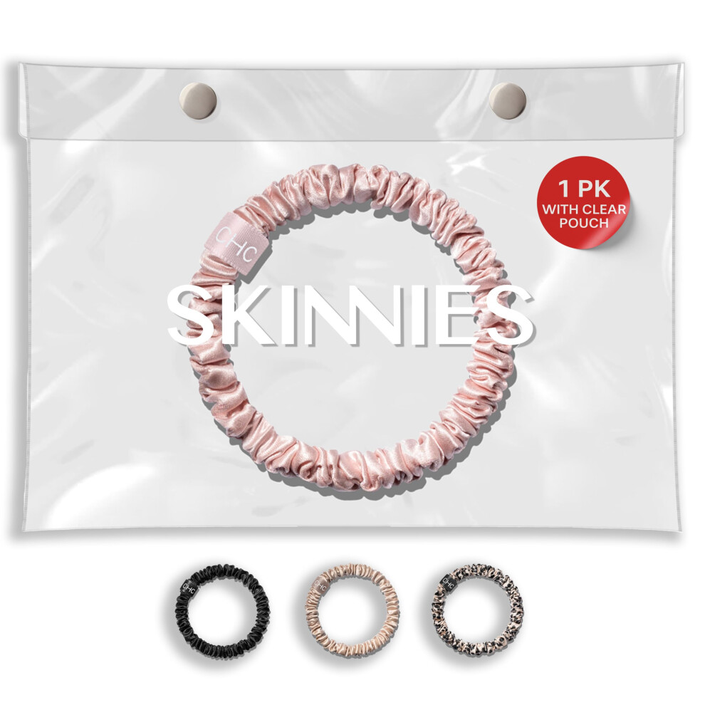 Colorado Home Co Sundaysilks Luxurious Mulberry Silk Scrunchies For Women & Girls | No-Slip, Silky Hair Ties For Natural, Curly, Thin Or Thick Hair | Gentle Hold For P