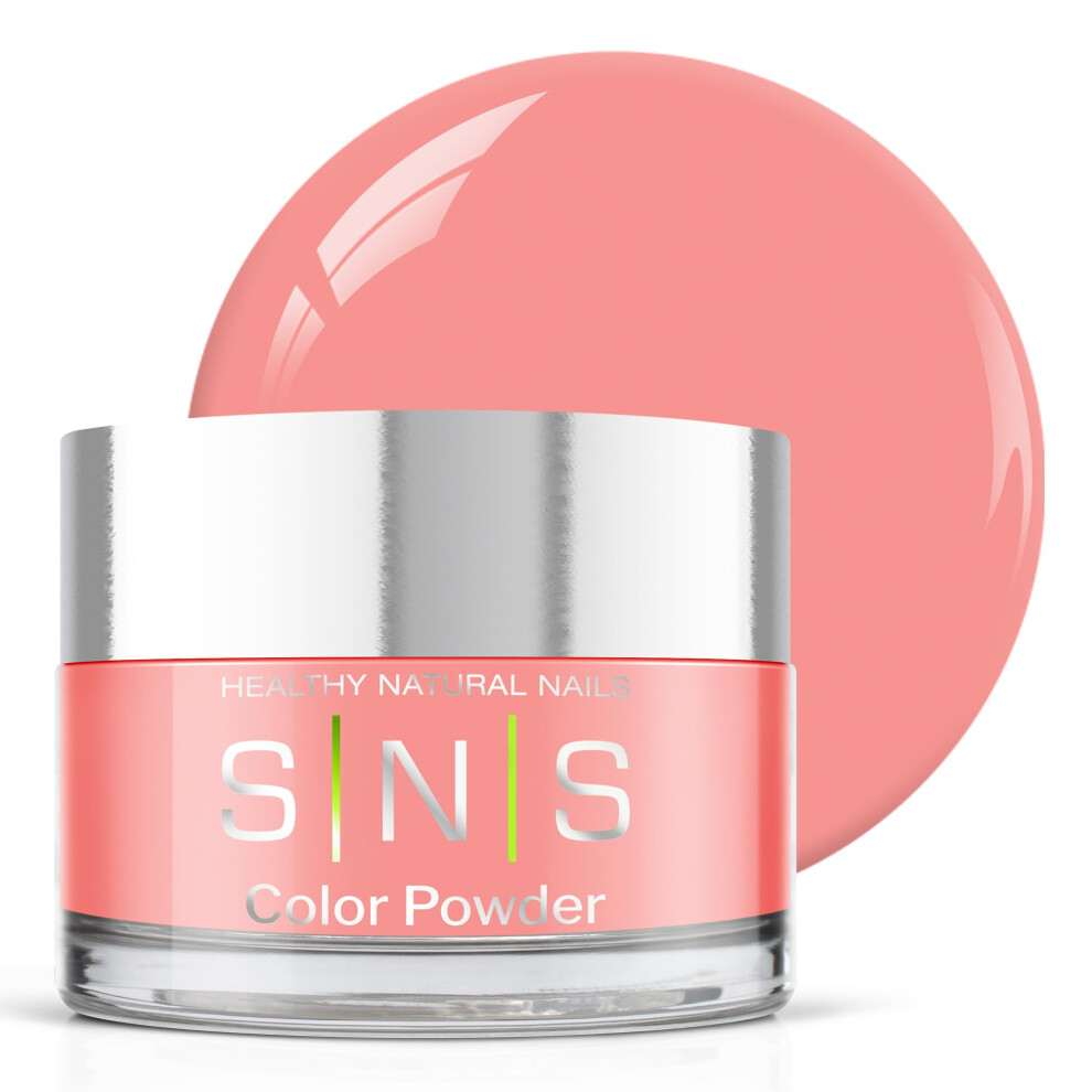 Sns Healthy Natural Pink Sns Nail Dip Powder Colors, Gelous Color Dipping Powder - Petunia Passion ( Shimmer) - Long-Lasting Dip Nail Colors For Healthier Nail Beds - Nail