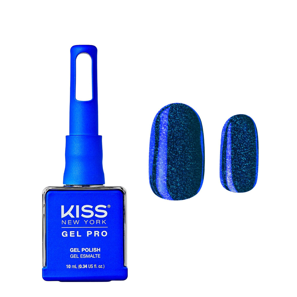 Kiss New York Gel Nail Polish Soak Off Uv Led Gel Polish 10Ml Nail Art Salon Manicure Diy Hema Free, Tpo Free (Blueming)